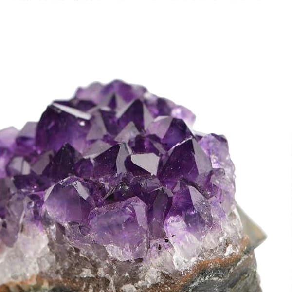 2x Natural Amethyst Quartz Geode Druzy Collection Cluster Specimen 20-30g