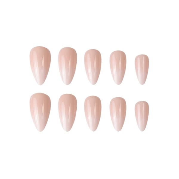 24-piece Almond Shaped False Nails Artificial Nails Press-on Set