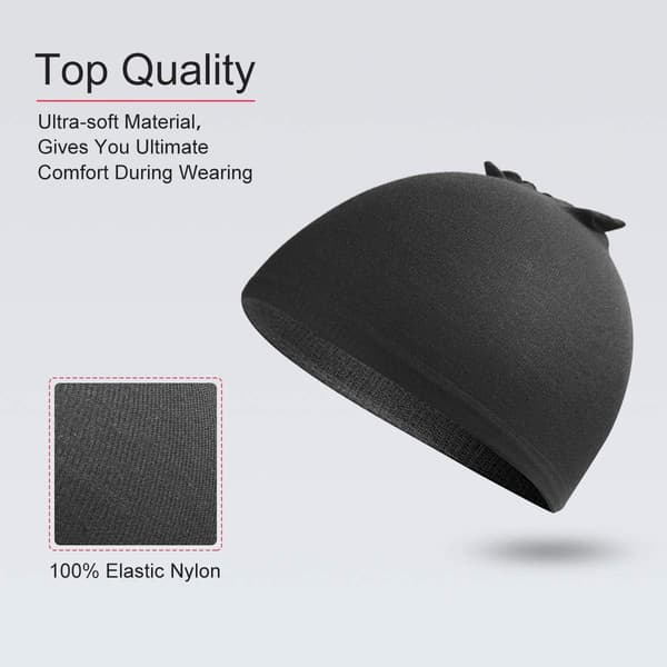 Perukmössa, Nylon Perukmössa Unisex Bonnet, Perukmössor för Män och Kvinnor