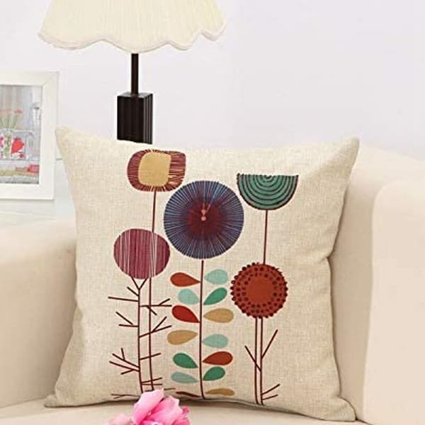 Pillowcase - Decorative 18 X 18 Inch 4-piece set - for home office