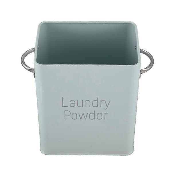 5L Beautiful Laundry Detergent Powder Boxes Storage with Scoop Green