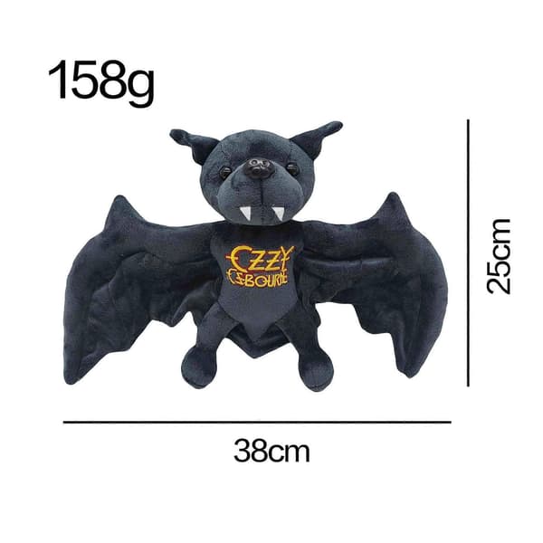 Ozzy Osbourne Flagermusformet Plyslegetøj [DB]