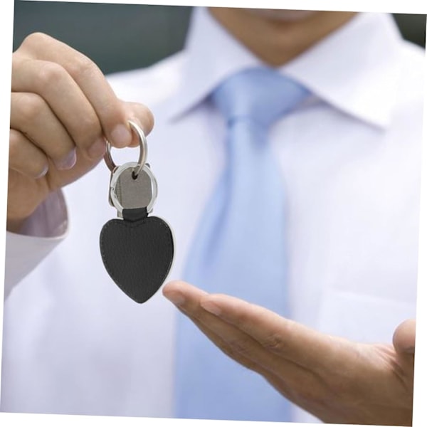 Advanced Heat Transfer Keychains, Lychee Pattern PU Leather Keychains, Stylish DIY Accessory