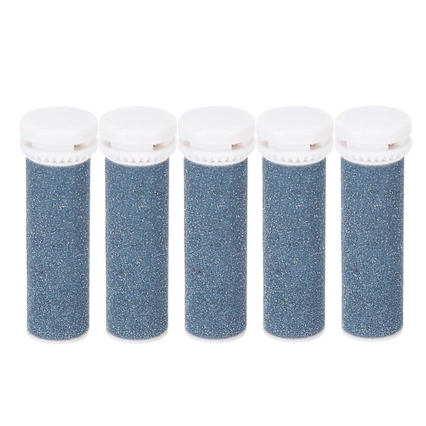 5 Extra Coarse Replacement Rollers Hard Skin Remover Refills for Foot Care [DB]
