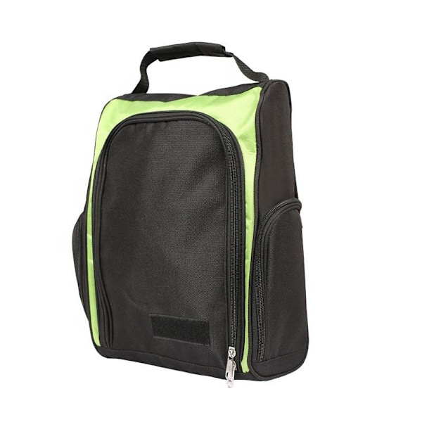 Bärbar Läder Golfskobag, Skobärare, Skoskydd Golfskobag