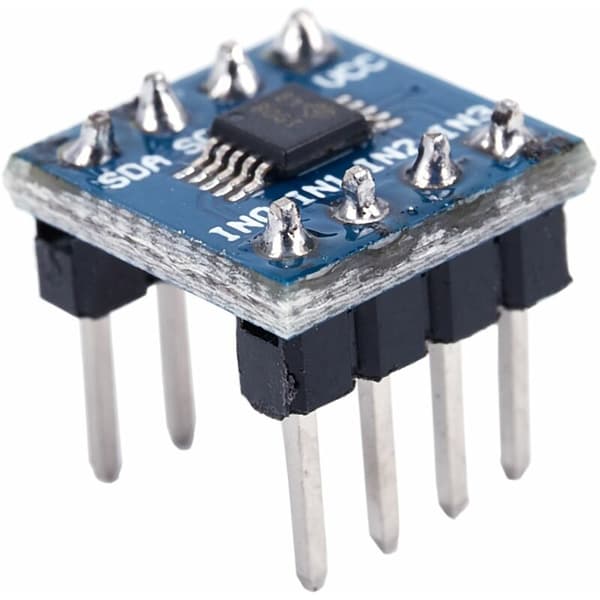 Mini Ads1115 Modul 4 Kanaler 4 Bit I2C Adc Pro Gain Forsterker For Arduino Blå