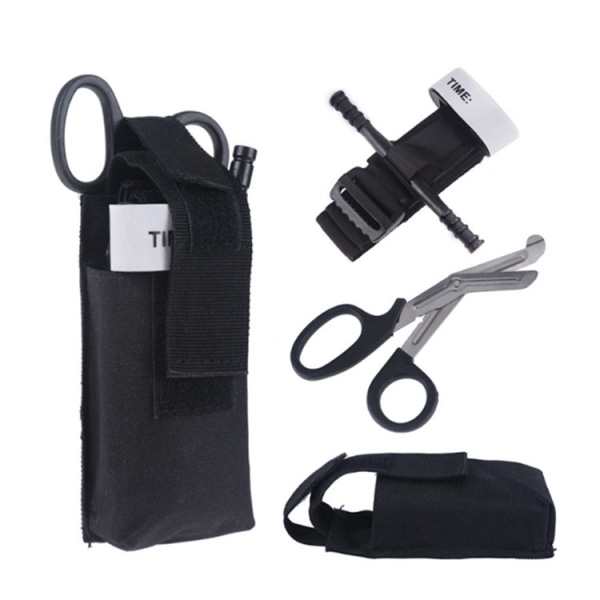 Bruksveske, liten verktøyveske med belteklips og stropper, allsidig belteveske for din jeep, bil eller sykkel, robust verktøykoffert f
