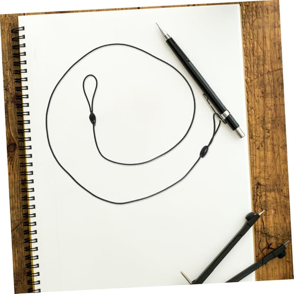 10-pack Pennor Anti-förlust Rep Stylus Snodd Elastiskt Rep
