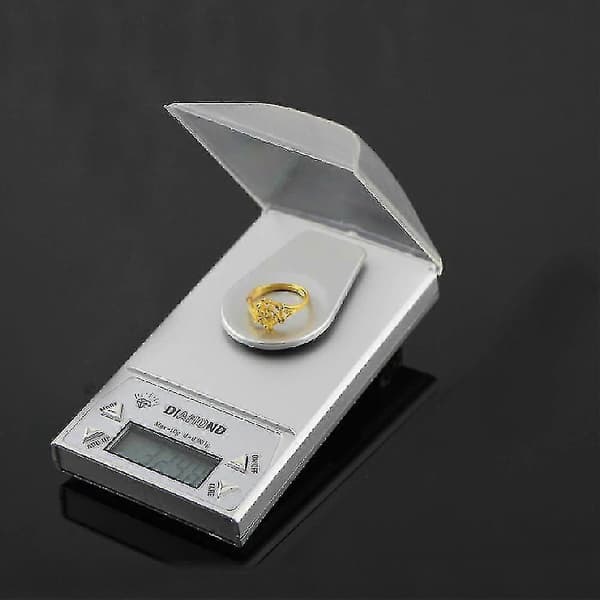 10g/0.001g Milligram Precision Digital Smyckes Diamant Våg Vikt Balans Gram
