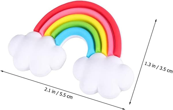 Silikon 3D Tecknad Kylskåpsmagneter Dekorativa Kylskåpsmagneter Rai