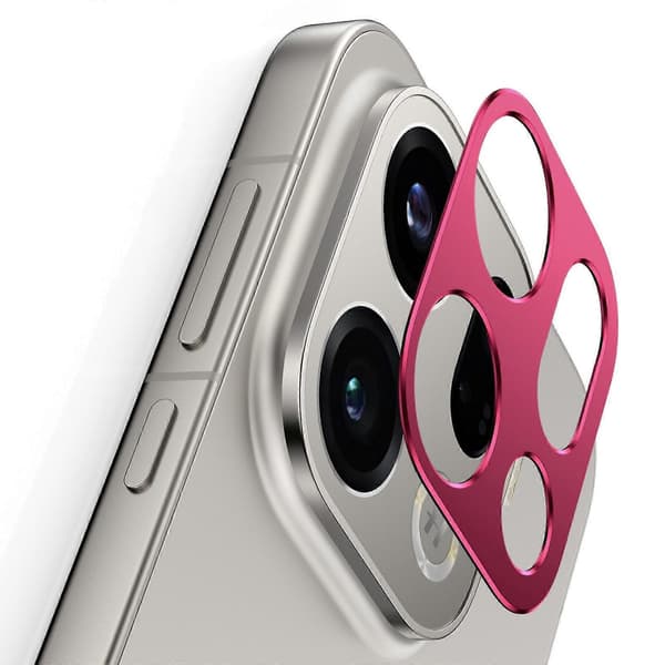 Precision Engineered Camera Protector Metal Cutout Structure Non-Reflective Surfaces Strong Aluminum for Phone FindX9 Use Red Red Red