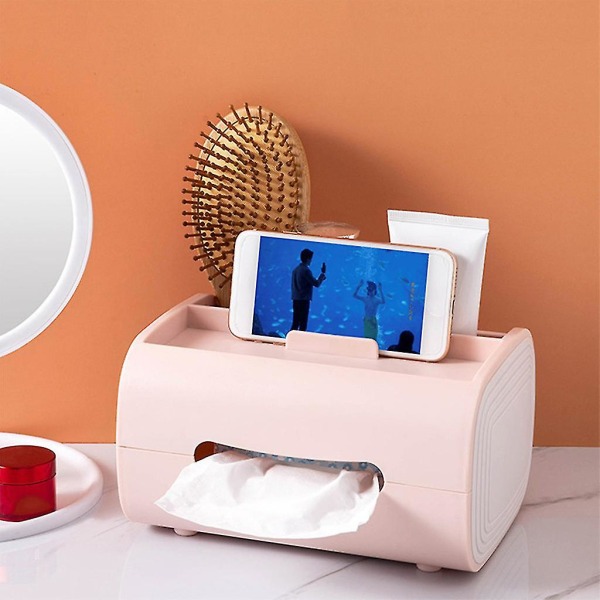 Etusivu Olohuone Creative Tissue Box Nordic Light Luxury Monitoiminen kaukosäätimen säilytyslaatikko