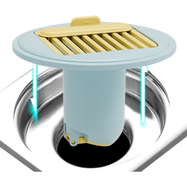 Drain Backflow Protector - Odor Blocking Valve for Drain Protection, Silicone Core with Siphon Seal