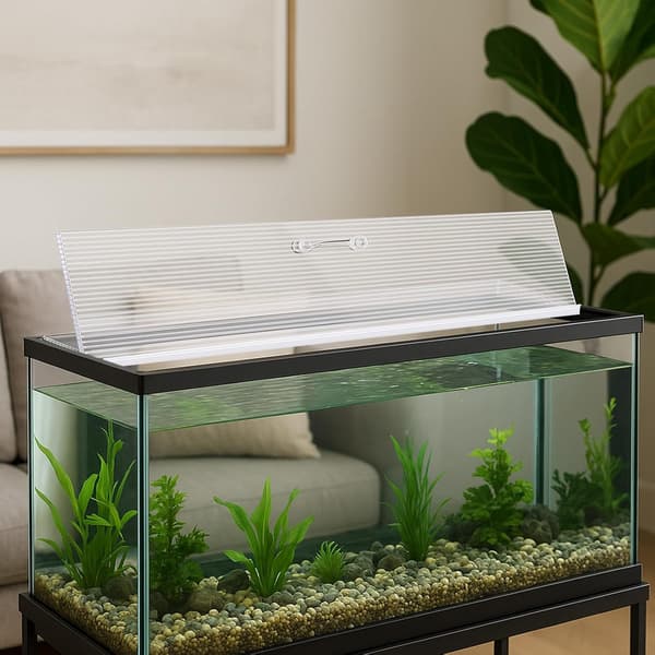 Akvarium baldakinsæt polycarbonat drivhus tommer til Clear 30 x 12 Inch