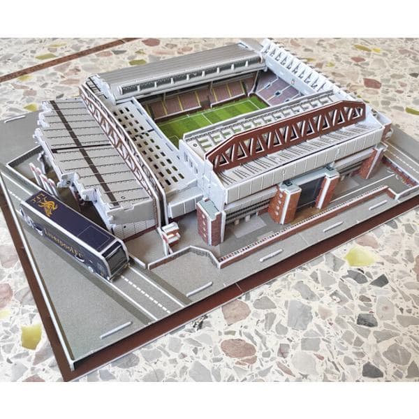 3D-puslespil VM-fodboldstadion - Old Trafford Stadium (Man