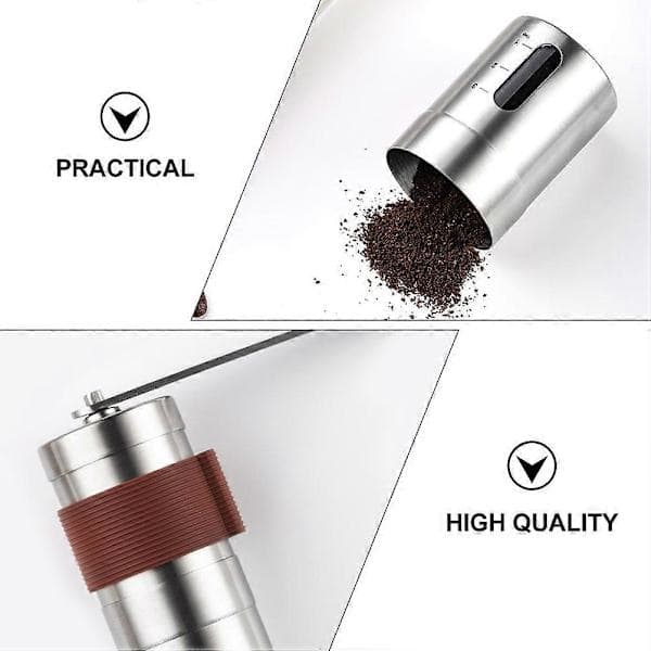 Adjustable Hand Coffee Grinder Hand Crank Mill Portable Manual Coffee Grinder