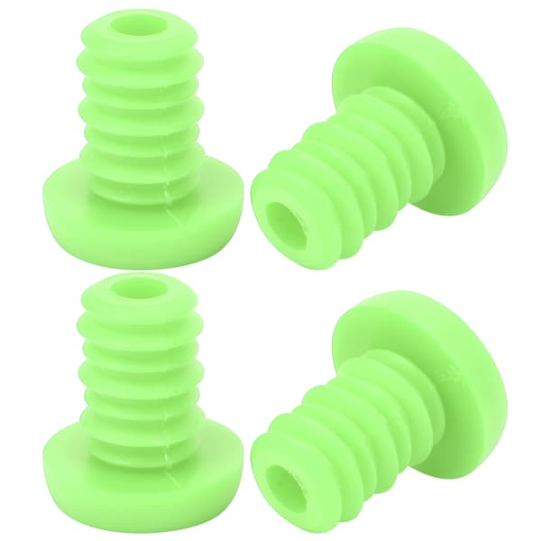 ZTTO Grønne Cykelstyr Endepropper Polyester Gummi Cykeltilbehør