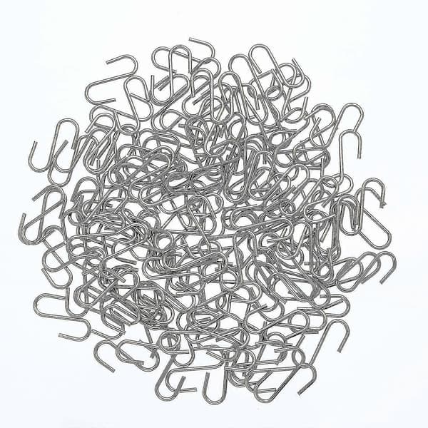150 Stykker Mini S Kroge Forbindelsesstykker Metal S Form Krog Bøjle-mxbc