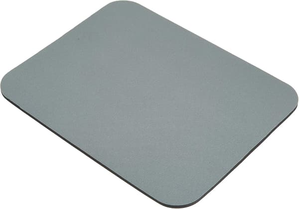 Musematte, 8 tommer x 9 tommer, for datamaskin eller spillmusematte, sklisikker base, neoprenbakside og jerseyoverflate for jevn musekontroll (svart)