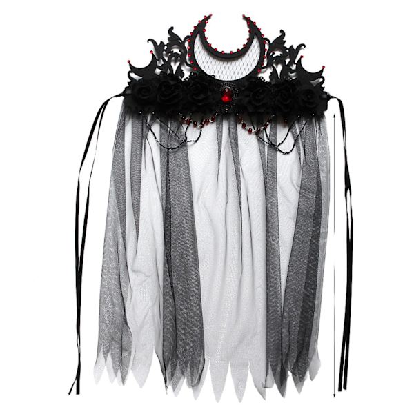 Halloween Häxhatt Halloweenfest Häxhatt Cosplay Kostymtillbehör Festkläder Vikbar Häxhatt För Kvinnor Svart
