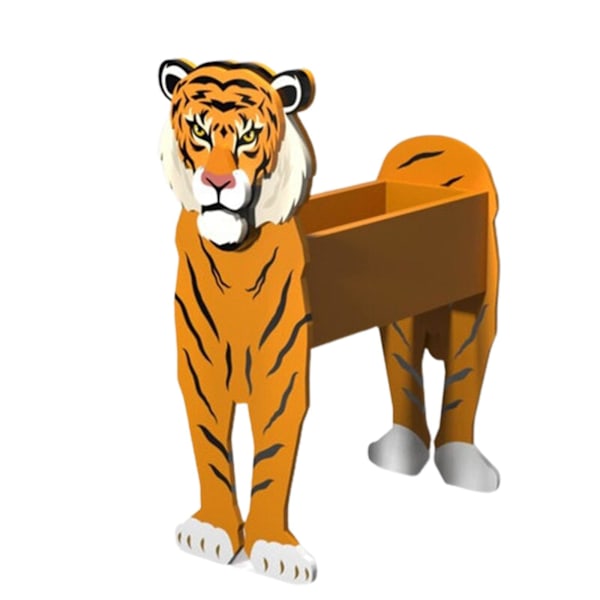 Dyrefoderpotte Plantepotter Have Dyrformet Potte Plantepotte-dyreopbevaringsbeholder Potter Kontor Hjem Husopvarmning Dekorationer Tiger