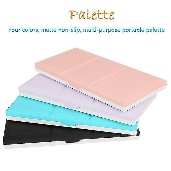Akvarel Palette Rejsemalingsskuffe Med Et Stort Blandingsområde Foldbar Palette Til Akvarel Gouache Akrylmalingspalette