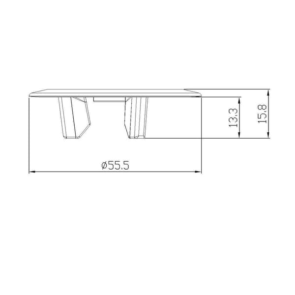 Plugg for IKEA Kjøkken Atlant / Domsjö / Sil for vask – Kurvventil sølv silver