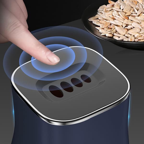 Automatic Electric Nutcracker with Safety Protection - USB Rechargeable, ABS & Stainless Steel, Easy to Clean, Portable for Kitchen Use