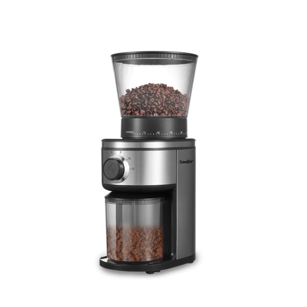 Kaffebönburr kvarn, kaffebön burr kvarn elektrisk, automatisk konisk burr kaffekvarn med 30 justerbar malning S