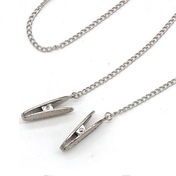 Søt serviettklips i sølvlegering for voksne 3 stk [DB] Sølv 50.00X2.50X1.00CM Silver 50.00X2.50X1.00CM