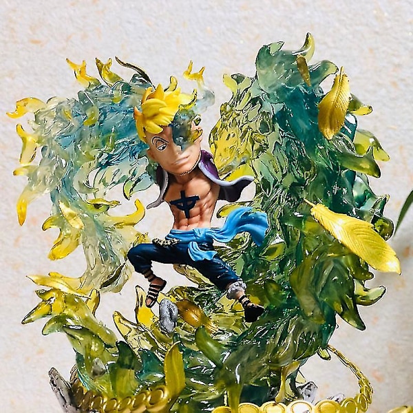 Actionfigur Q-Version Statue 18cm PVC Samleobjekt Borddekoration i æske