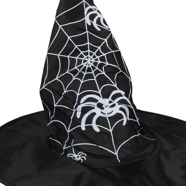 3X Witch Hat - Spider Web Style for Witch Costumes - Witch Hats a