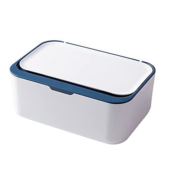 Servettdispenser, Servettförvaringslåda, Dammtät servettbehållare, Kontor (Grå)