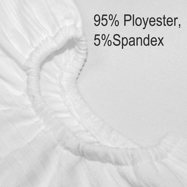 Klänning med en axelrem för kvinnor med dragsko White XL