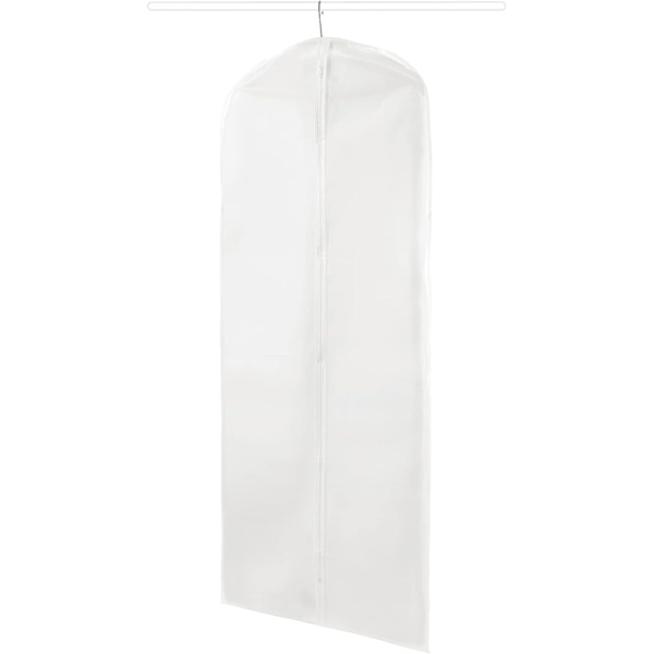 Klespose, hvit, stor 60 x 135 cm minimalistisk klespose