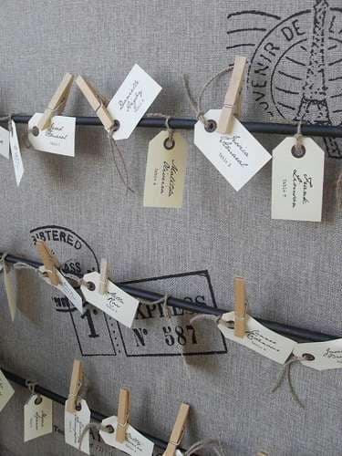 100 stk. treklyper for håndverk og dekorasjoner - Klesklyper - DIY Träd beige