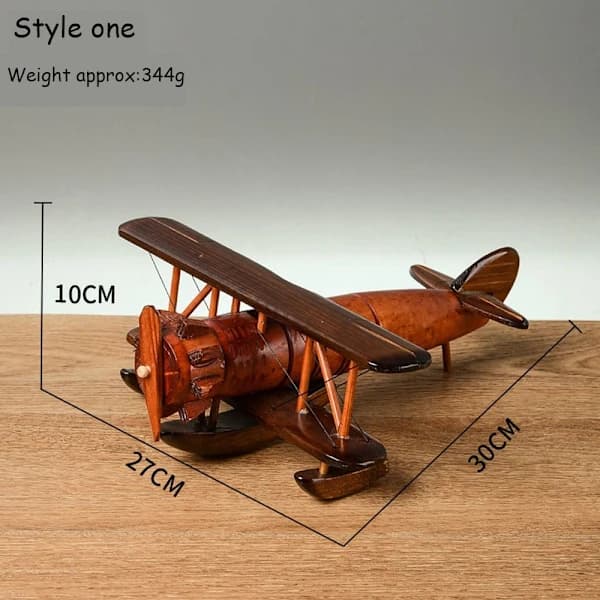 Vintage træfly Flymodel STIL SYV STIL SYV stil syv[XJ]