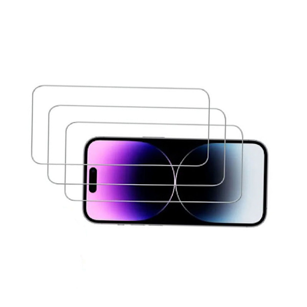 IPhone 15 Pro Tempered Glass Screen Protector 3-pack