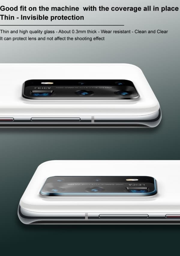 Samsung Galaxy S21 linsebeskytter 2-pak Transparent