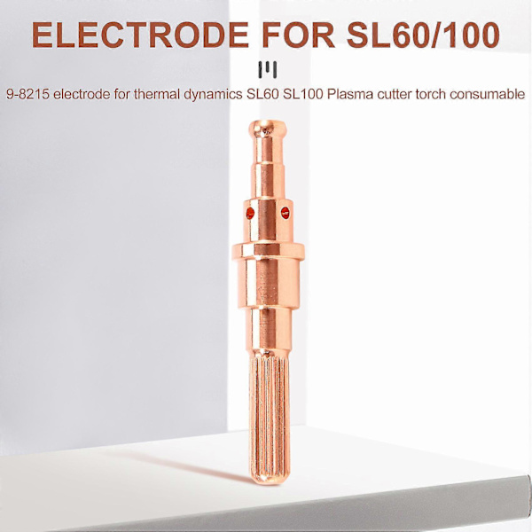 10 stk 9-8215 Elektrode Thermal Dynamics Sl60/100 Plasmaskærebrænder