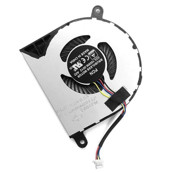 For Inspiron 13-5368 bærbar CPU-kjølevifte 5v 0.5a 4p bærbar CPU-radiator