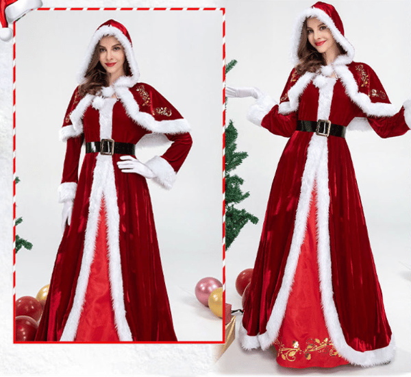 Santa Claus Clothes Santa Claus Clothes Plus Size, Women's Size