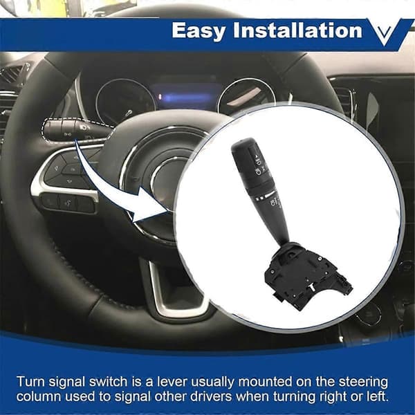 Blinklysafbryder Forlygtedæmper Kontrolafbryder til Jeep Wrangler Compass PT Cruiser Dodge Journe