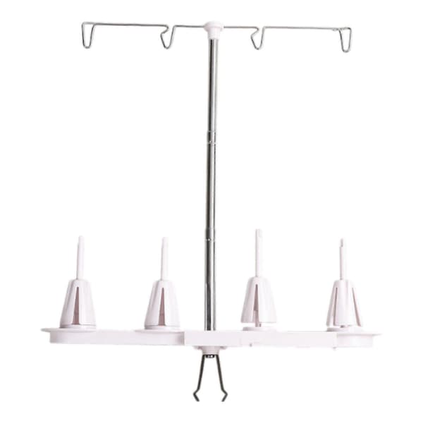 Symaskintrådholder 4 Spoler Holder for Hjemmesøm og Brodering