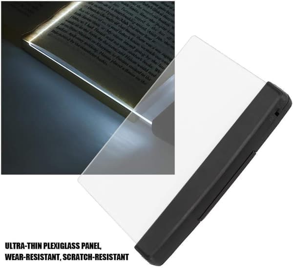 Bærbar LED-boklampe - Seng, bil, nattleselampe [Ho]