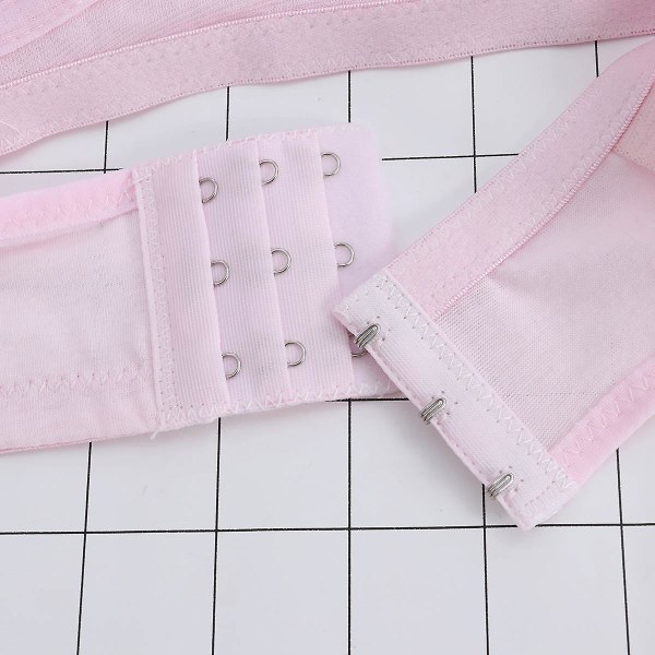 Amningsbh med knapp framtill för kvinnor sömlös amning Gravidbysthållare 75c (rosa) Rosa Pink