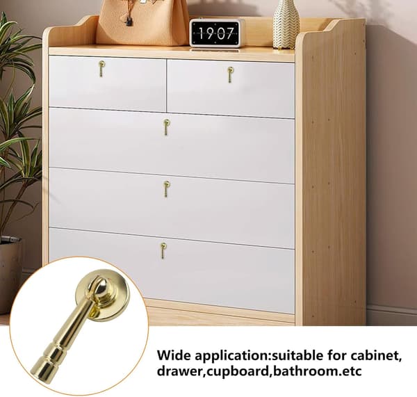 Package Brushed Gold Kitchen Drawer Knobs Teardrop Gold Bamboo Pull Handles with Mounting Screws for Cabinets