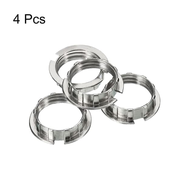 G9 Fatningsringe Lampe M20 Skærmholder Adapterring 4 Stk. Black 5 Yards