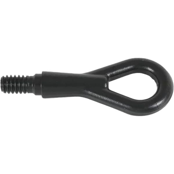 Tow Hook - 1 Piece - Black Metal - Direct Replacement - BMW Mini Smart - Compatible with E36 E46 R50 450