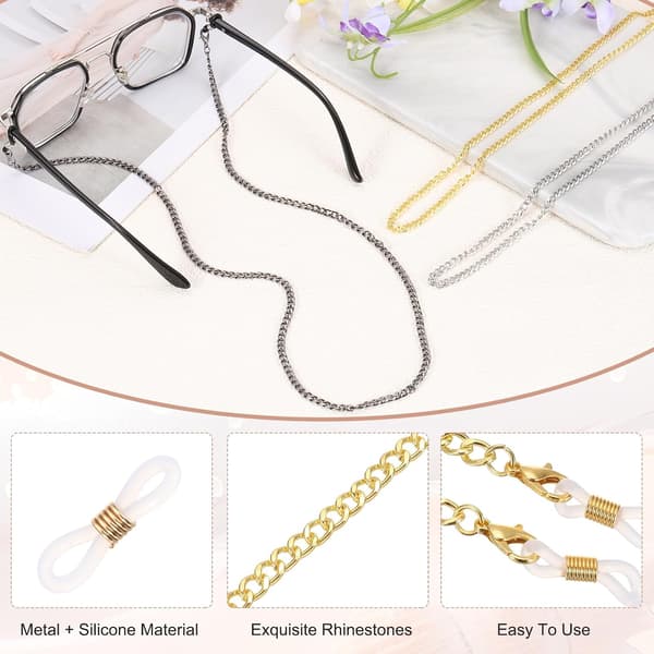 Lasiketju hopea musta color_name Silver/Gold/Black